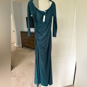 Teal Evening Gown